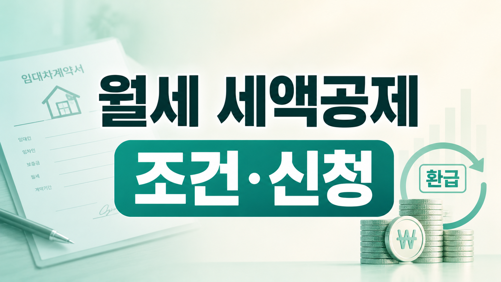 월세 세액공제 2026 조건 공제율 신청방법 정리 썸네일
